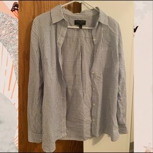 Banana Republic Pinstripe Button Down